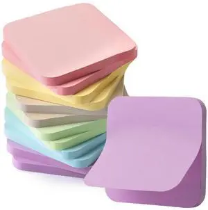 Sticky Notes, 2.8"x2.8", 12 Pads, 720 Sheets, Pastel Color Sticky Notes, 2.8"x2.8", 12 Pads, 720 Sheets, Pastel Color