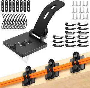 Cable Clips Management Under Desk,Adhesive Wire Organizers for Cords Cable Clips Management Under Desk,Adhesive Wire Organizers for Cords