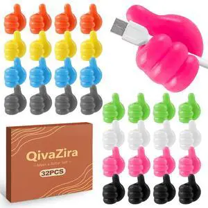 Thumbs Up Wall Hooks Silicone Thumb Cable Clips Self Adhesive Cord Organizer for Desk Office Home Wire Management Key Holder Pencil Hanger Multi Color Thumbs Up Wall Hooks Silicone Thumb Cable Clips Self Adhesive Cord Organizer for Desk Office Home Wire Management Key Holder Pencil Hanger Multi Color