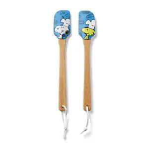 Chef Snoopy Silicone Spatula Set, 2-Piece Chef Snoopy Silicone Spatula Set, 2-Piece
