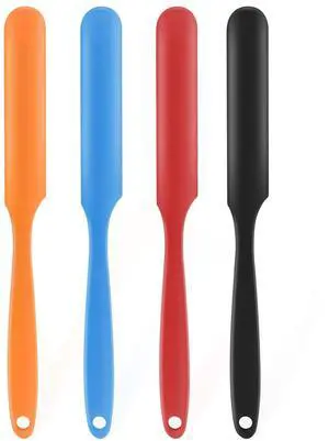 Silicone Jar Spatula Set, Long Handle Nonstick Scraper Tools Silicone Jar Spatula Set, Long Handle Nonstick Scraper Tools