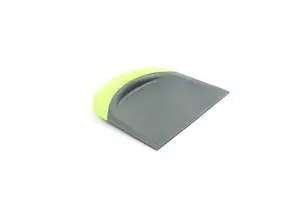 Dough and Bowl Scraper, 4.75" Flat Edge Bench Scraper, Green Dough and Bowl Scraper, 4.75" Flat Edge Bench Scraper, Green