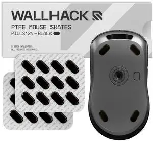 Mouse Skates | Premium Universal Skates for Gaming Mice | Ultra-Smooth Glide on Cloth & Glass Pads | Customize Speed & Control | Fast, Easy to Apply | Black 7mm x 14mm Mouse Skates | Premium Universal Skates for Gaming Mice | Ultra-Smooth Glide on Cloth & Glass Pads | Customize Speed & Control | Fast, Easy to Apply | Black 7mm x 14mm