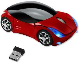 Cute Mouse Wireless Red2.4G with USB Reciver 1600DPI Car Mouse for Computer Wireless USB for Laptop Computer Tablet for Windows for Mac OS for Her for ChristmasRed Cute Mouse Wireless Red2.4G with USB Reciver 1600DPI Car Mouse for Computer Wireless USB for Laptop Computer Tablet for Windows for Mac OS for Her for ChristmasRed