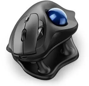 Wireless Trackball Mouse Ergonomic 21.7 Tilt Stand Thumb Control Wireless Trackball Mouse Ergonomic 21.7 Tilt Stand Thumb Control