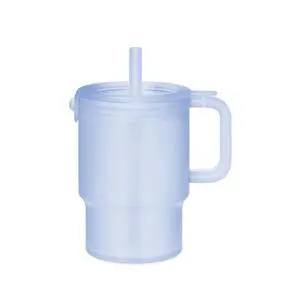 Silicone Toddler Tumbler with Handle & Straw, Blueberry 11oz Silicone Toddler Tumbler with Handle & Straw, Blueberry 11oz