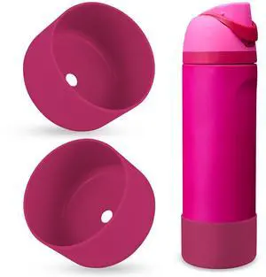 Silicone Water Bottle Boot, Compatible with Owala 24oz 32oz 40oz, Protective Anti-Scratch & Anti-Dent No Noise Sleeve Cover for FreeSip/Twist/Flip Water Bottles (Read My Lips, 24oz) Silicone Water Bottle Boot, Compatible with Owala 24oz 32oz 40oz, Protective Anti-Scratch & Anti-Dent No Noise Sleeve Cover for FreeSip/Twist/Flip Water Bottles (Read My Lips, 24oz)