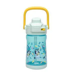 Bluey Beacon Kids Water Bottle for Travel or At Home, 12oz Plastic is Durable and Leak-Proof with Liquid Lock Spout, Cover, Carry Handle, Protective Base (Bluey) Bluey Beacon Kids Water Bottle for Travel or At Home, 12oz Plastic is Durable and Leak-Proof with Liquid Lock Spout, Cover, Carry Handle, Protective Base (Bluey)