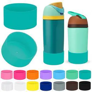 Silicone Boots for Owala Kids 16oz 14oz & 12oz, Emerald Green Silicone Boots for Owala Kids 16oz 14oz & 12oz, Emerald Green