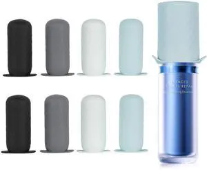 Bottle Covers for Travel, Leak Proofing, Travel Size Container Silicone toiletry sleeves, Leak Locks Travel Accessories for Shampoo Wash Body Bottles and other beauty and personal care(8pcs) Bottle Covers for Travel, Leak Proofing, Travel Size Container Silicone toiletry sleeves, Leak Locks Travel Accessories for Shampoo Wash Body Bottles and other beauty and personal care(8pcs)