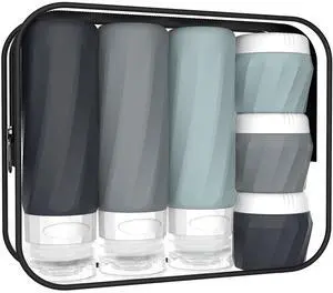 Travel Bottles for Toiletries, Silicone Travel Size Containers Set Travel Bottles for Toiletries, Silicone Travel Size Containers Set