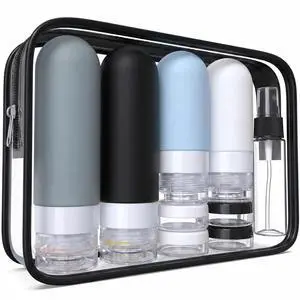 Travel Bottles for Toiletries with Clear Bag Travel Bottles for Toiletries with Clear Bag
