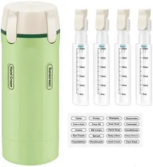 Travel Dispenser Bottle, 4 X 30ML/Pack Toiletries Containers Travel Dispenser Bottle, 4 X 30ML/Pack Toiletries Containers
