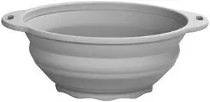 Collapsible Silicone Mixing Bowl - 1800ml(60 fl oz) - BPA Free, Dishwasher Safe, Non-Slip Base Space Saving for Kitchen, Camping & Travel (Blue) Collapsible Silicone Mixing Bowl - 1800ml(60 fl oz) - BPA Free, Dishwasher Safe, Non-Slip Base Space Saving for Kitchen, Camping & Travel (Blue)