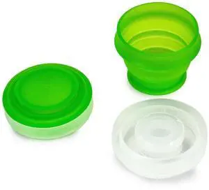 Silicone Collapsible Travel Cups with Lids Portable, Food Grade Camping Mugs for Outdoor, Hiking, Camping, Backpacking, and Travel Silicone Collapsible Travel Cups with Lids Portable, Food Grade Camping Mugs for Outdoor, Hiking, Camping, Backpacking, and Travel