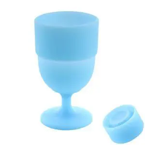 Portable Collapsible Silicone Wine Glasses Travel Camp Wine Glasses for Picnic Indoor Outdoor, Reusable, Capacity 6.76 Oz Portable Collapsible Silicone Wine Glasses Travel Camp Wine Glasses for Picnic Indoor Outdoor, Reusable, Capacity 6.76 Oz