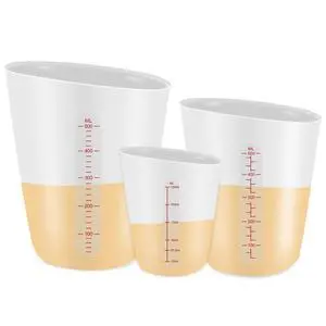 Silicone Measuring Cups Flexible Chocolate Melting Cup Silicone Measuring Cups Flexible Chocolate Melting Cup