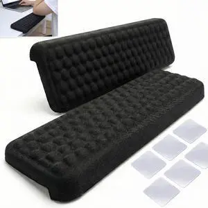 Shaped Desk Edge Cushions (2 Pack) for Elbow & Wrist Relief Ergonomic Non-Slip Memory Foam Office Desk Arm Rest Pad for Gaming & Work Comfort Breathable Lycra with Massage Dots Shaped Desk Edge Cushions (2 Pack) for Elbow & Wrist Relief Ergonomic Non-Slip Memory Foam Office Desk Arm Rest Pad for Gaming & Work Comfort Breathable Lycra with Massage Dots
