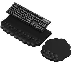 Cloud Wrist Rest for Keyboard and Mouse, Keyboard Riser Pad for Desktop Cloud Wrist Rest for Keyboard and Mouse, Keyboard Riser Pad for Desktop