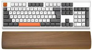 Ergonomic Wooden Wrist Rest Support for 104 Key Mechanical Keyboard Ergonomic Wooden Wrist Rest Support for 104 Key Mechanical Keyboard