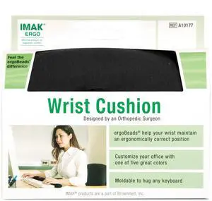 Brownmed Ergo Wrist Cushion for Keyboard - Wrist Rest for Computer Keyboard - Comfortable Keyboard Wrist Pad - Ergonomic Wrist Support for Working, Gaming & More at Desk Brownmed Ergo Wrist Cushion for Keyboard - Wrist Rest for Computer Keyboard - Comfortable Keyboard Wrist Pad - Ergonomic Wrist Support for Working, Gaming & More at Desk