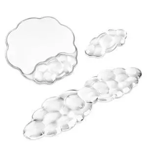 Gel Cloud Keyboard Wrist Rest, Cloud Wings Wrist Rest, White Gel Cloud Keyboard Wrist Rest, Cloud Wings Wrist Rest, White