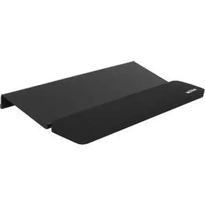 Acrylic Tilted Keyboard Riser Stand and Holder with Wrist Arm Rest Support Pad for Computer Desk Desktop, 16.9" Wide Black Acrylic Tilted Keyboard Riser Stand and Holder with Wrist Arm Rest Support Pad for Computer Desk Desktop, 16.9" Wide Black