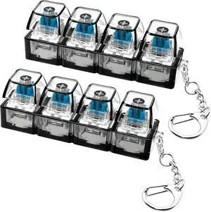 Keyboard Fidget Toy, Keyboard Fidget Keychain 4-in-1 Keyboard Decompression Button Finger Clicker Toys, Button Stress Relief Fidget Gifts to Relief Stress Keyboard Fidget Toy, Keyboard Fidget Keychain 4-in-1 Keyboard Decompression Button Finger Clicker Toys, Button Stress Relief Fidget Gifts to Relief Stress