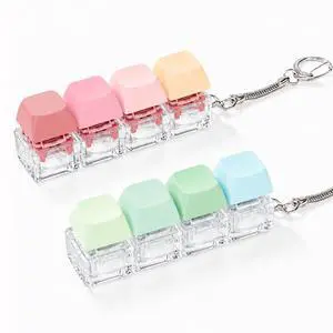 Quiet & Loud Keyboard Fidget Toy, 2 Pack Keyboard Clicker for Stress Relief Quiet & Loud Keyboard Fidget Toy, 2 Pack Keyboard Clicker for Stress Relief