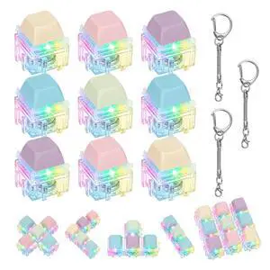 Removable Light Up Keyboard Fidget Toys for Adults Removable Light Up Keyboard Fidget Toys for Adults