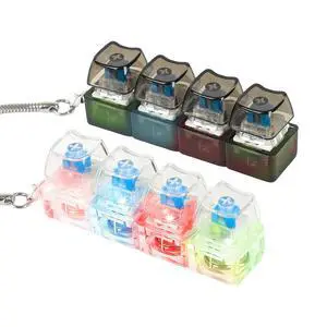 2 pcs Keyboard Fidget Toy Light Up, Loud Fidget Keyboard Clicker, Keychain 4-in-1 with Cat Keycaps, for Adult to Relief Stress,Easter Basket Stuffers 2 pcs Keyboard Fidget Toy Light Up, Loud Fidget Keyboard Clicker, Keychain 4-in-1 with Cat Keycaps, for Adult to Relief Stress,Easter Basket Stuffers