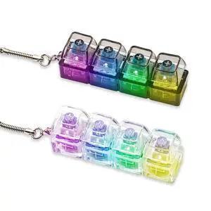 Keyboard Fidget Toy for Adults, Clicker Keyboard with LED Light, Loud & Creamy Keyboard Fidget Keychain Adults Keyboard Clicker Sensory Toys for Anxiety Stress Relief, Purple Keyboard Fidget Toy for Adults, Clicker Keyboard with LED Light, Loud & Creamy Keyboard Fidget Keychain Adults Keyboard Clicker Sensory Toys for Anxiety Stress Relief, Purple