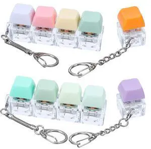4 Pcs Keyboard Fidget Toy Fidget Keyboard Keychain 4-in-1 Keyboards Decompression Fidgets Clicker Keyboards Linear and Separate Keychain Button Finger Clicker Toys for Adults Men Women 4 Pcs Keyboard Fidget Toy Fidget Keyboard Keychain 4-in-1 Keyboards Decompression Fidgets Clicker Keyboards Linear and Separate Keychain Button Finger Clicker Toys for Adults Men Women