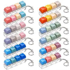 Keyboard Fidget Toys, Stress Relief Fidget Clicker Keychain 4-in-1 Keyboard Decompression Button Clicker Toys Goodies Bag Stuffers for Adult to Relieve Stress Party Favors Birthday Gifts Keyboard Fidget Toys, Stress Relief Fidget Clicker Keychain 4-in-1 Keyboard Decompression Button Clicker Toys Goodies Bag Stuffers for Adult to Relieve Stress Party Favors Birthday Gifts