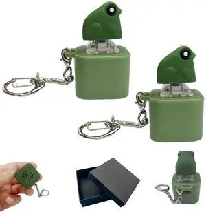 Frog Croaking Fidget Toy,Adults Keyboard Clicker Frog Fidget Toys-Fun USB-C Rechargeable Keychain with Colorful Lights, Stress Reliever for Anxiety & Sensory Fun (2 PC Frog Croaking) Frog Croaking Fidget Toy,Adults Keyboard Clicker Frog Fidget Toys-Fun USB-C Rechargeable Keychain with Colorful Lights, Stress Reliever for Anxiety & Sensory Fun (2 PC Frog Croaking)
