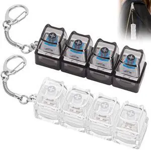 Keyboard Fidget Toy 2 Pcs Silent Clicky(Black+White) Keyboard Fidget Toy 2 Pcs Silent Clicky(Black+White)
