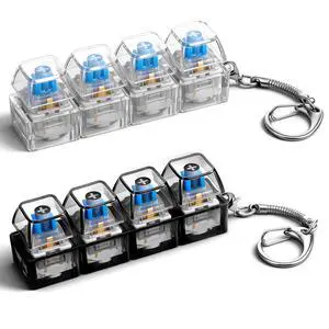 Keyboard Fidget Toy for Adults Fidget Clicker Decompression 4-in-1 Keyboard Fidgets Keychain Button Finger Clicker Toys Cube Mechanical Key Button Clickers for Adult Keyboard Fidget Toy for Adults Fidget Clicker Decompression 4-in-1 Keyboard Fidgets Keychain Button Finger Clicker Toys Cube Mechanical Key Button Clickers for Adult