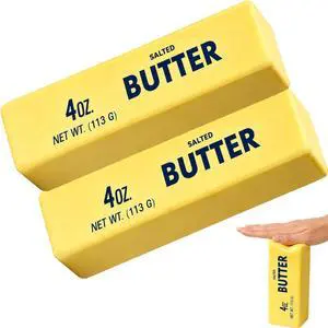 Butter Squishy 2 Pack, Slow Rising Squishy Butter Stick Fidget Toy Butter Squishy 2 Pack, Slow Rising Squishy Butter Stick Fidget Toy
