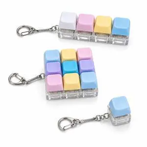 Mechanical Keyboard Clicker Keychain, Mini Keyboard Fidget with Satisfying Click Sound, Portable Stress Relief Gadget, Desk Accessory for Adults, Gamers, Programmers & Keyboard Lovers Mechanical Keyboard Clicker Keychain, Mini Keyboard Fidget with Satisfying Click Sound, Portable Stress Relief Gadget, Desk Accessory for Adults, Gamers, Programmers & Keyboard Lovers