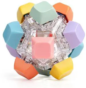 Keyboard Fidget Toy, Clicker Fidget Toy, Button Fidget Gifts for Adults, Boost Focus & Calm Anxiety at Work, Travel Ideal Stress-Relief Gift (Colorful) Keyboard Fidget Toy, Clicker Fidget Toy, Button Fidget Gifts for Adults, Boost Focus & Calm Anxiety at Work, Travel Ideal Stress-Relief Gift (Colorful)