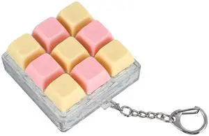 1 PC Keyboard Fidgets, 9-in-1 Keyboard Clicker Keychain, Anxiety & Stress Reliever Autism Fidget, Push Bubble Sensory Fidgets for Stress Relief Pass Time (9 Keyboard R) 1 PC Keyboard Fidgets, 9-in-1 Keyboard Clicker Keychain, Anxiety & Stress Reliever Autism Fidget, Push Bubble Sensory Fidgets for Stress Relief Pass Time (9 Keyboard R)