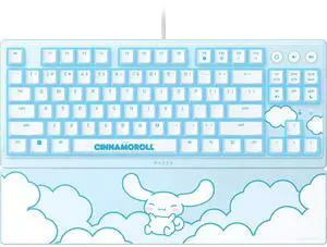Gaming Keyboard, Low-Profile Keys, Cinnamoroll Edition Gaming Keyboard, Low-Profile Keys, Cinnamoroll Edition
