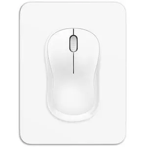 Small Mouse Pad, 6 x 8 Inch Thick Rubber Premium-Textured Non-Slip Portable & Washable Mini Mouse Mat for Women Men Wireless Laptops Keyboard Tray Gaming Work Computer Office Travel, White Small Mouse Pad, 6 x 8 Inch Thick Rubber Premium-Textured Non-Slip Portable & Washable Mini Mouse Mat for Women Men Wireless Laptops Keyboard Tray Gaming Work Computer Office Travel, White