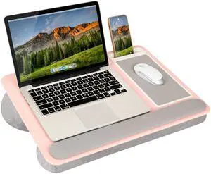 Home Office Pro Lap Desk Pink, Fits 15.6 Laptops Home Office Pro Lap Desk Pink, Fits 15.6 Laptops