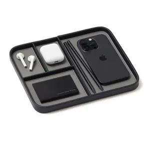 Medium EDC Tray - Pebble Black (9.5 x 7.9 in) Medium EDC Tray - Pebble Black (9.5 x 7.9 in)