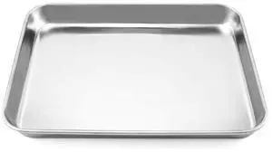stainless Steel Instrument Tray, Utility Tray Tool Organizer Trays for Lab Instruments, 10 1/4 x 7 7/8 x 1 5/16 inch, 1 Pack stainless Steel Instrument Tray, Utility Tray Tool Organizer Trays for Lab Instruments, 10 1/4 x 7 7/8 x 1 5/16 inch, 1 Pack