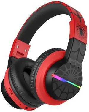 Kids Bluetooth Headphones 85H Playtime with LED Lights Travel Kids Bluetooth Headphones 85H Playtime with LED Lights Travel