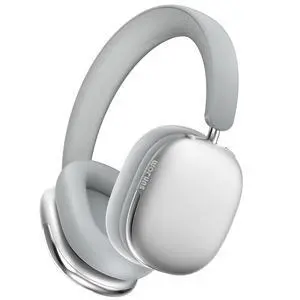 Freepods Over-Ear Bluetooth Headphones with Mic,120 Hour Playtime Active Noise Cancelling,Hi-Res Audio,Wireless ANC Headset, Android Compatible - Silver Freepods Over-Ear Bluetooth Headphones with Mic,120 Hour Playtime Active Noise Cancelling,Hi-Res Audio,Wireless ANC Headset, Android Compatible - Silver