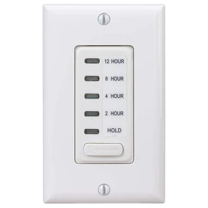EI230W Electronic Auto-Off Timer, 2/4/8/12 Hour, White | Silent Long-Interval Auto-Off for Fans, Heaters, and Lighting, Easy In-Wall Installation and Operation EI230W Electronic Auto-Off Timer, 2/4/8/12 Hour, White | Silent Long-Interval Auto-Off for Fans, Heaters, and Lighting, Easy In-Wall Installation and Operation