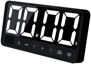 Digital Kitchen Timer - 7.1 Extra Large Display LED Countdown Timer | Rechargeable Magnetic Back, 6 Alarms 4 Levels Volume, 3Memory Presets, Max 99Hrs, On/Off, Automatic Off for Classroom Kitchen Digital Kitchen Timer - 7.1 Extra Large Display LED Countdown Timer | Rechargeable Magnetic Back, 6 Alarms 4 Levels Volume, 3Memory Presets, Max 99Hrs, On/Off, Automatic Off for Classroom Kitchen